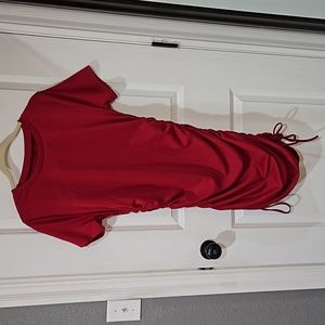 Shein Drawstring Side Dress